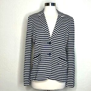New York & Company 7th Avenue Design Studio Striped Blazer
